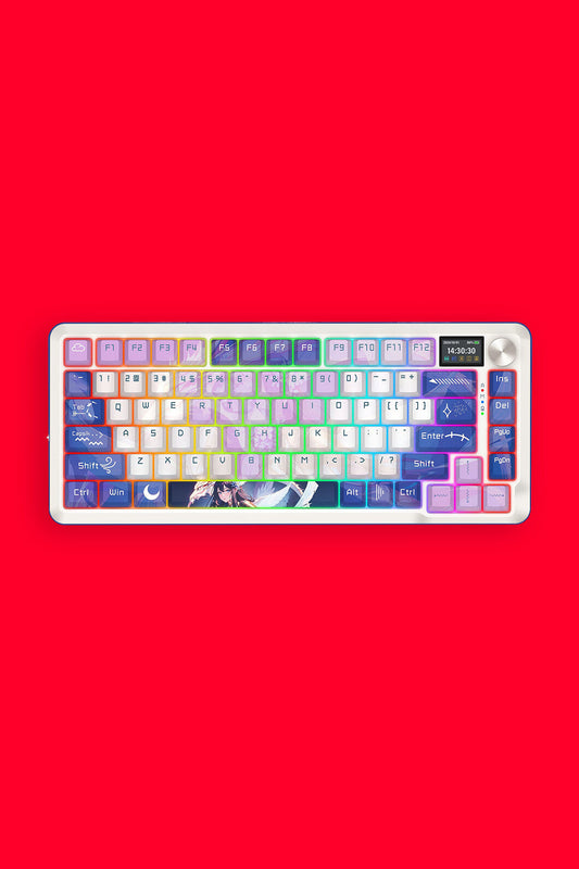 REDRAGON - K708AK-RGB-PRO Fleact 75% Keyboard - purple