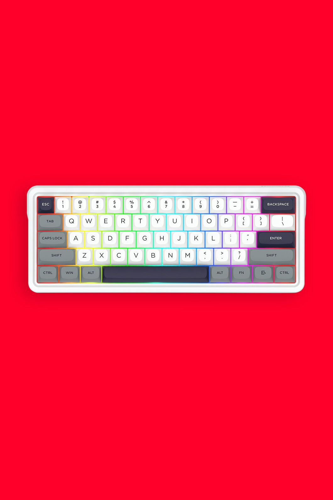 REDRAGON - K730WGP-RGB-PRO Draconic V2 Keyboard - grey