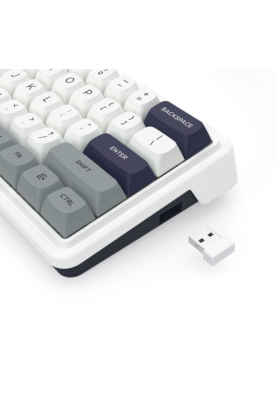REDRAGON - K730WGP-RGB-PRO Draconic V2 Keyboard - grey