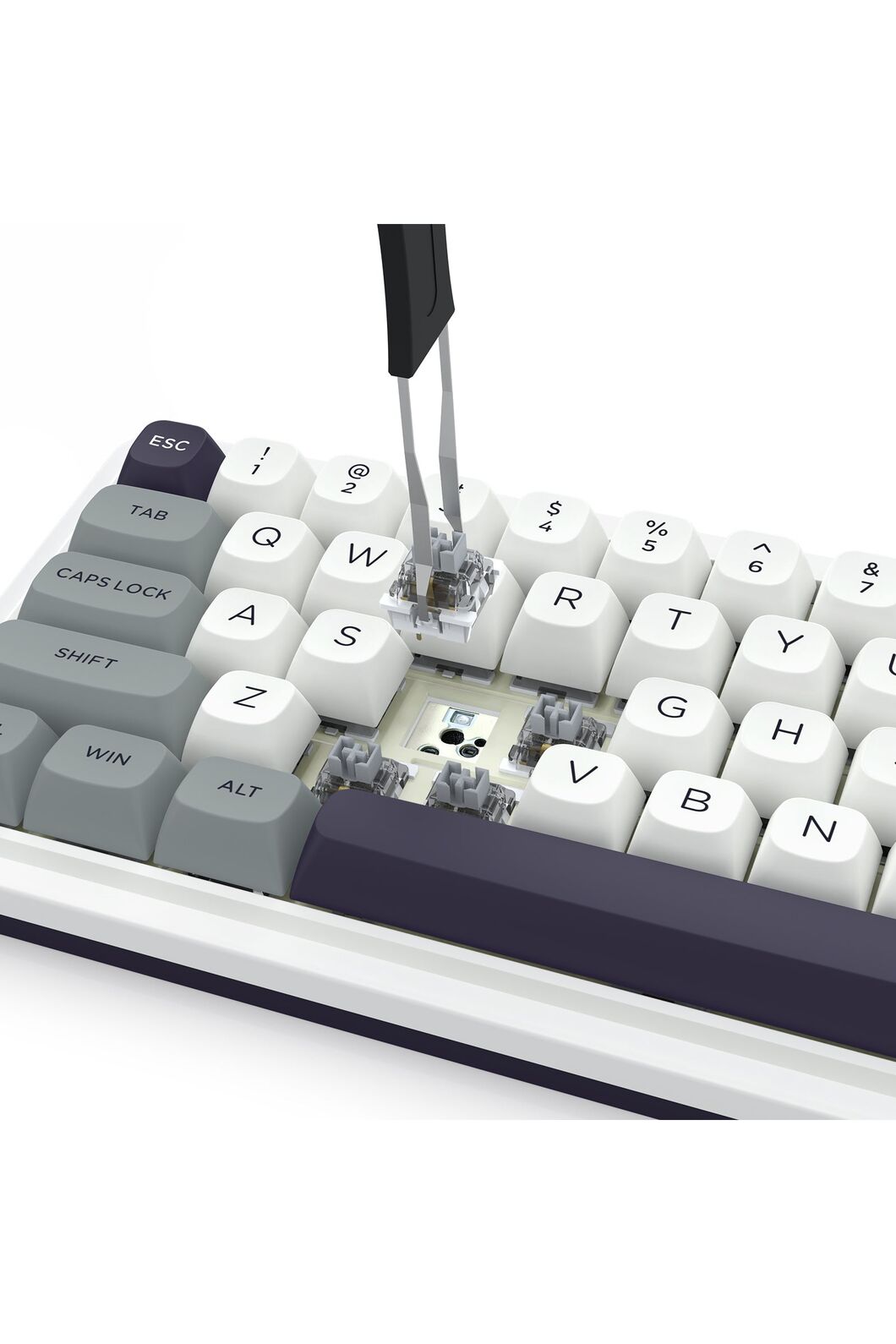 REDRAGON - K730WGP-RGB-PRO Draconic V2 Keyboard - grey
