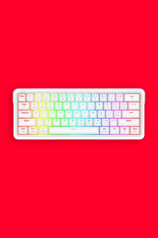 REDRAGON - K730W-RGB-PRO Draconic V2 Keyboard - white
