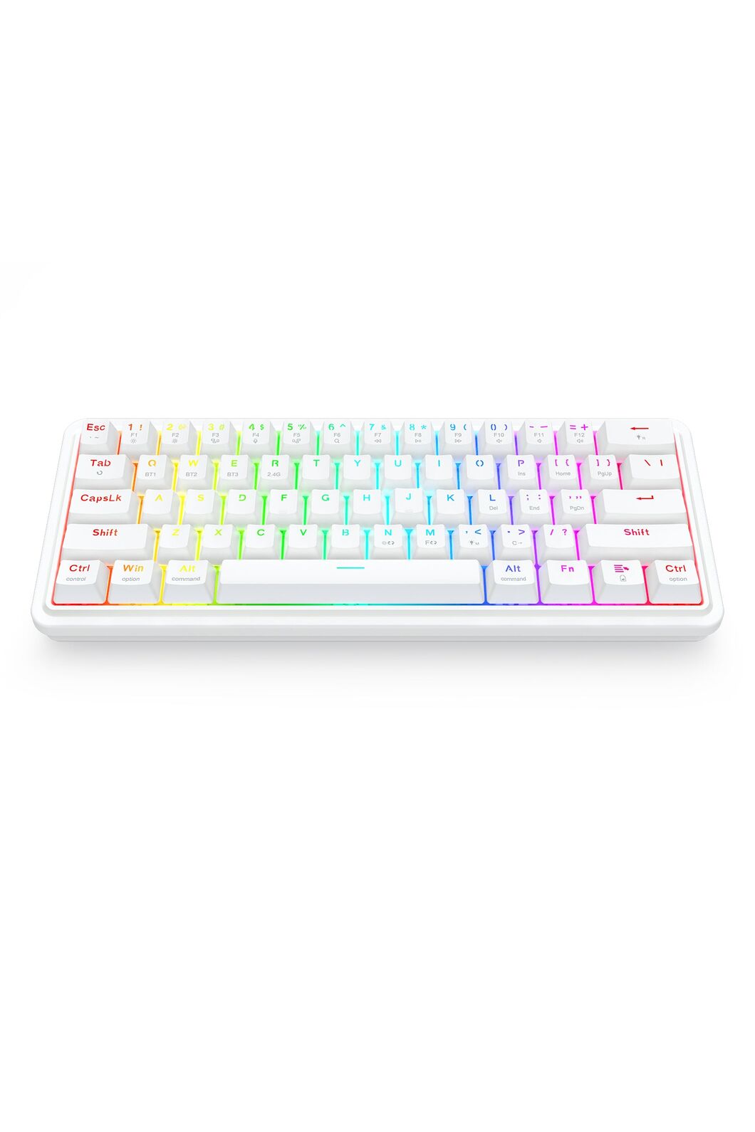 REDRAGON - K730W-RGB-PRO Draconic V2 Keyboard - white
