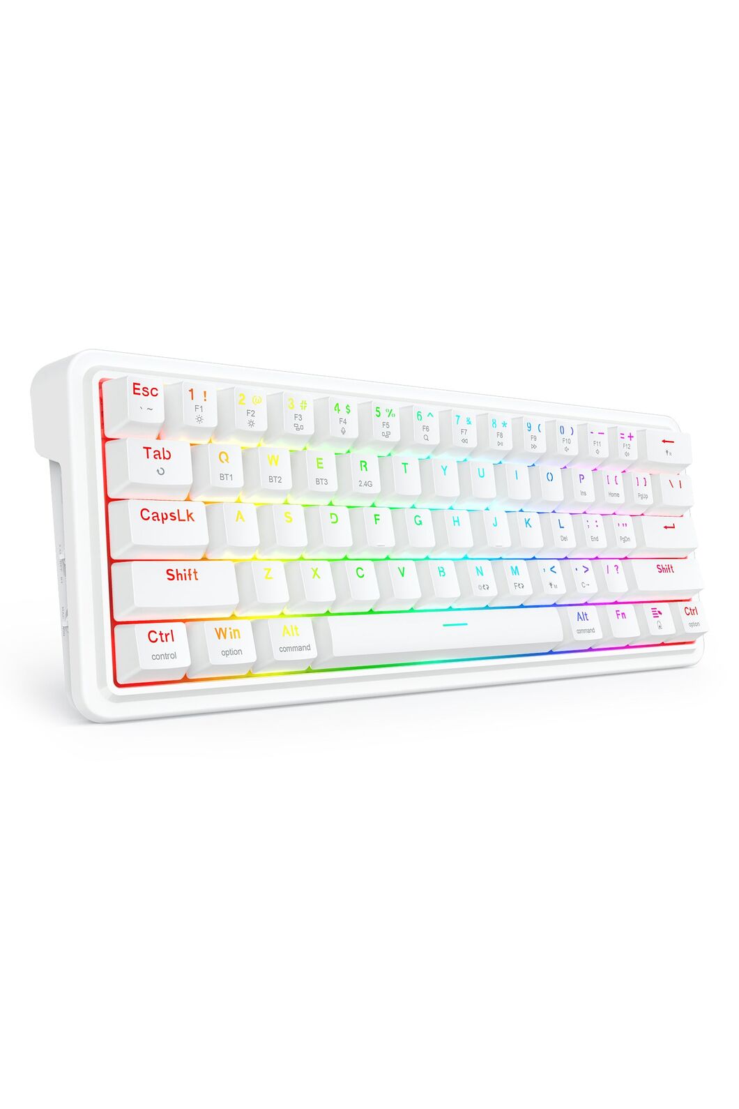 REDRAGON - K730W-RGB-PRO Draconic V2 Keyboard - white