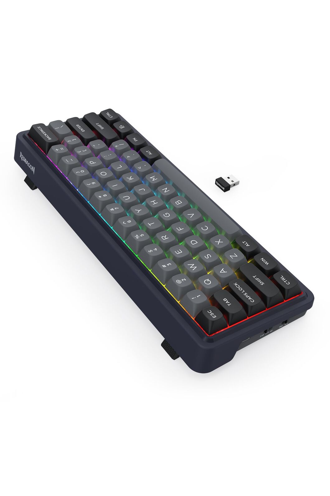 REDRAGON - K730GB-RGB-PRO Draconic V2 Keyboard - black
