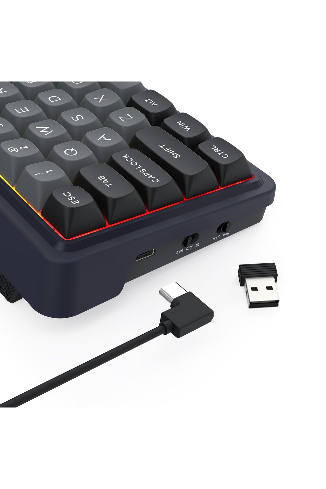 REDRAGON - K730GB-RGB-PRO Draconic V2 Keyboard - black