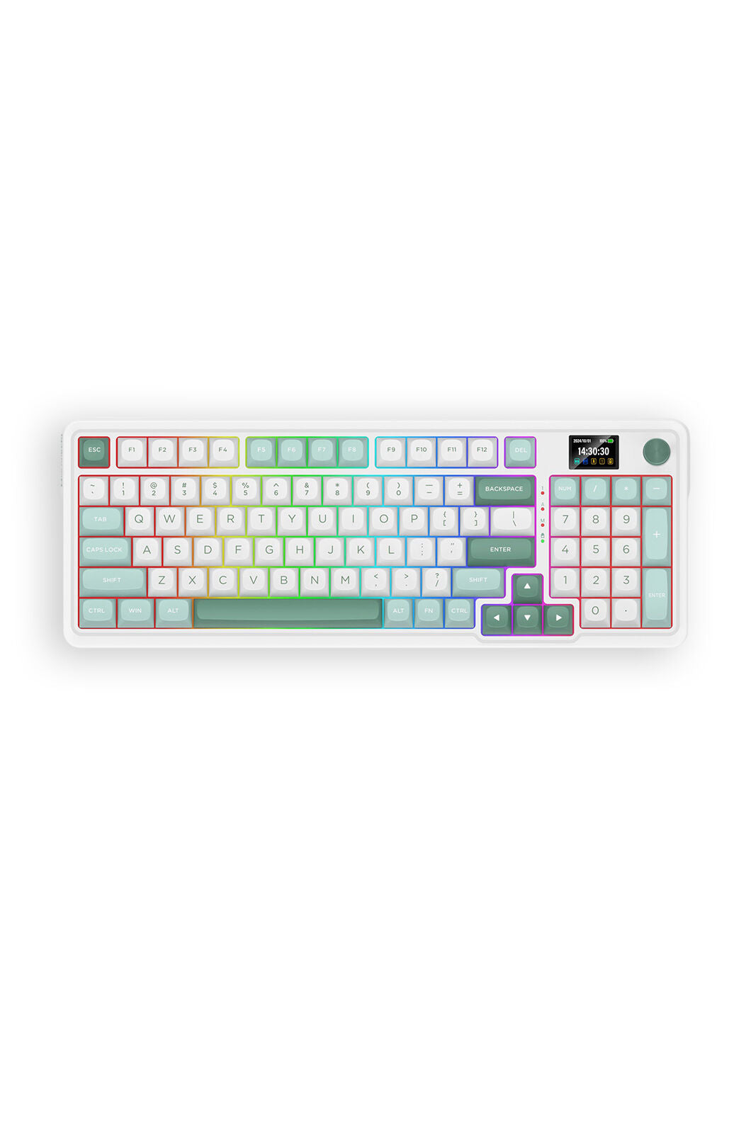 REDRAGON - K719WG-RGB-PRO Galatin Pro Keyboard - green