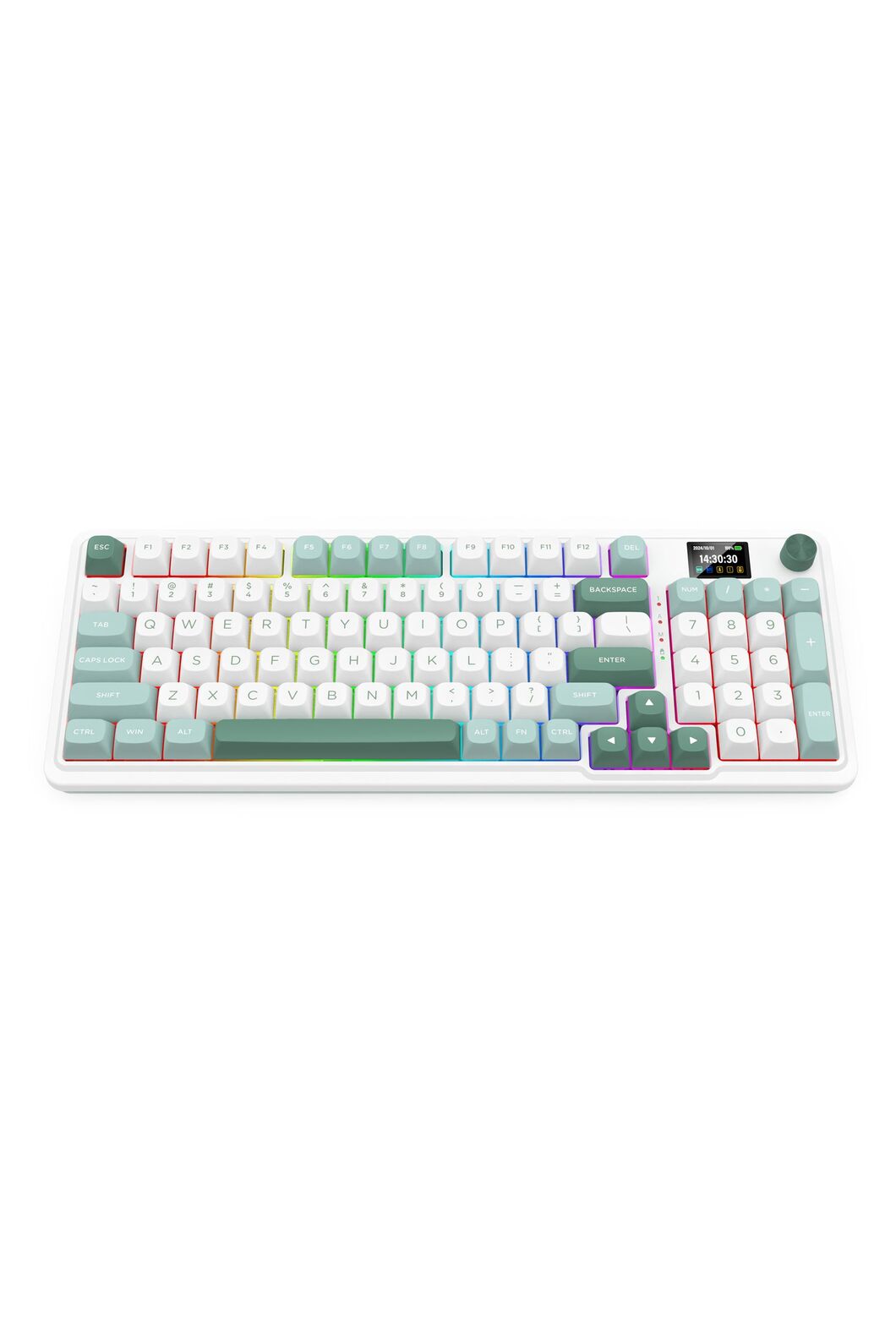 REDRAGON - K719WG-RGB-PRO Galatin Pro Keyboard - green