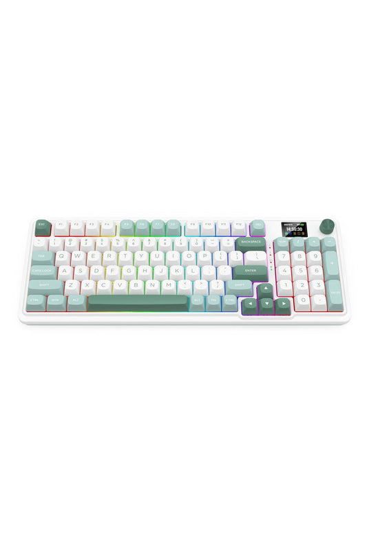 REDRAGON - Redragon K719WG-RGB Pro Galatin Pro Green Wireless Mechanical Keyboard - green