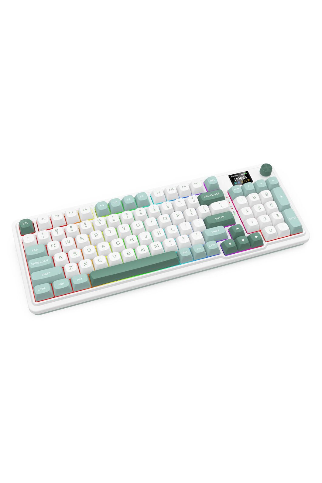 REDRAGON - K719WG-RGB-PRO Galatin Pro Keyboard - green