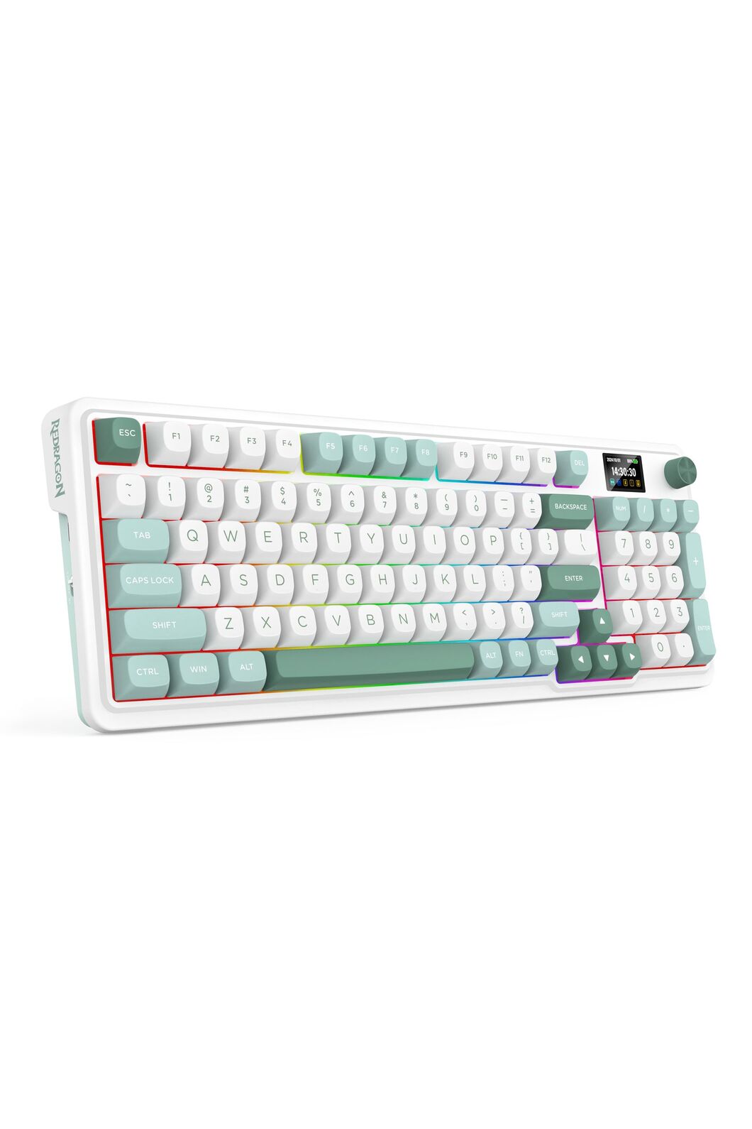 REDRAGON - K719WG-RGB-PRO Galatin Pro Keyboard - green