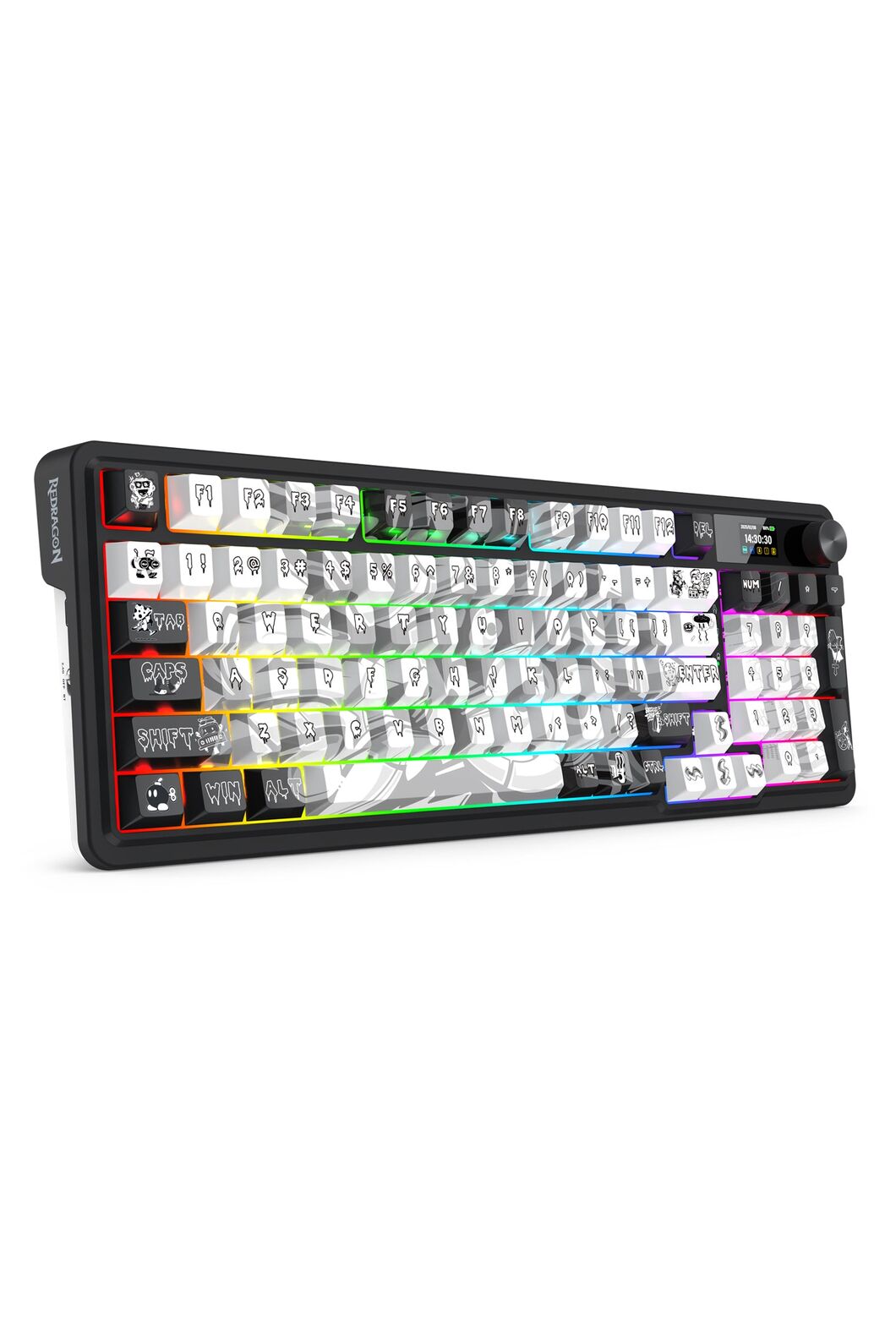 REDRAGON - K719GF-RGB-PRO Artemis Pro Keyboard - grey