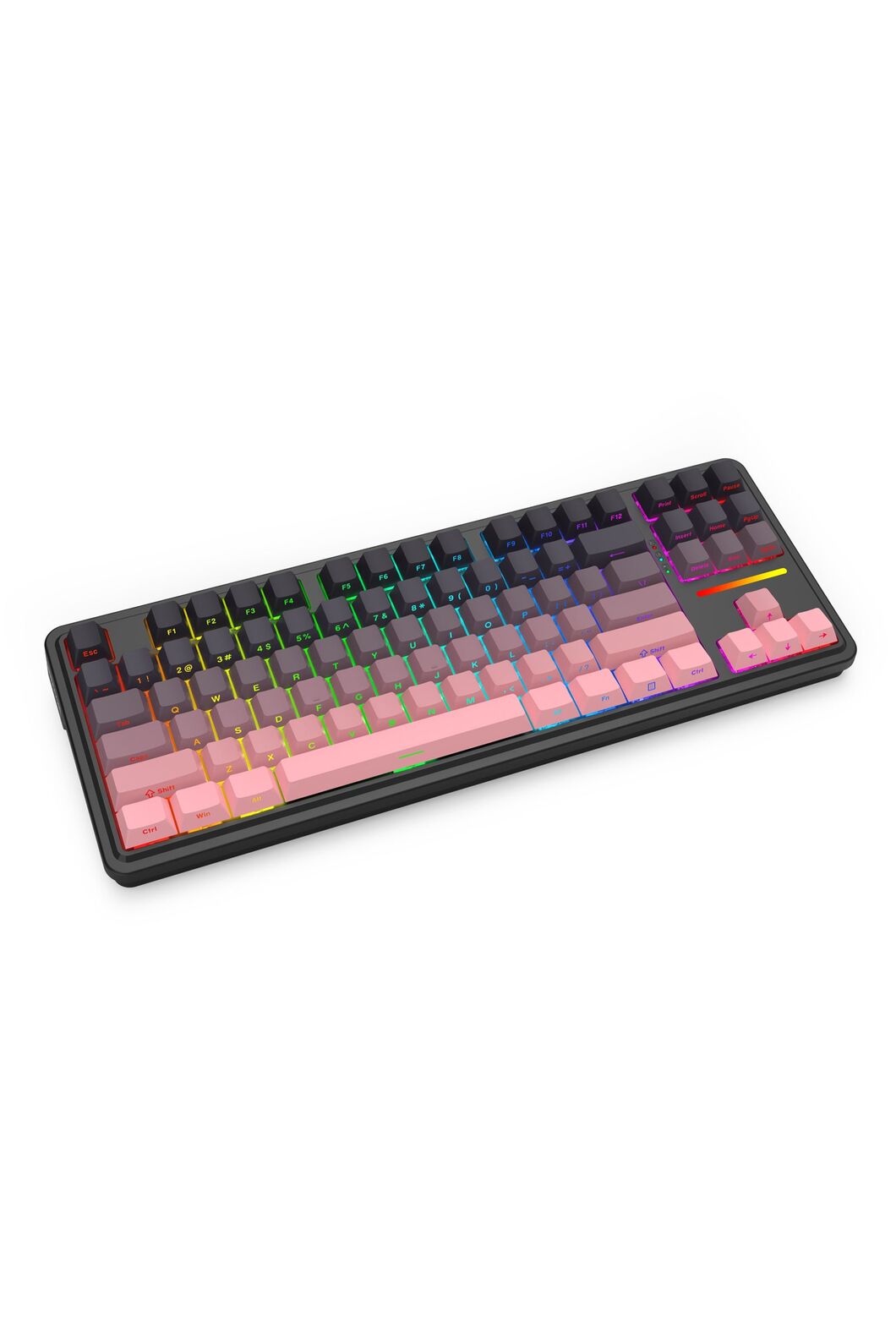 REDRAGON - K728SP-RGB-PRO Antonium Pro Keyboard - pink
