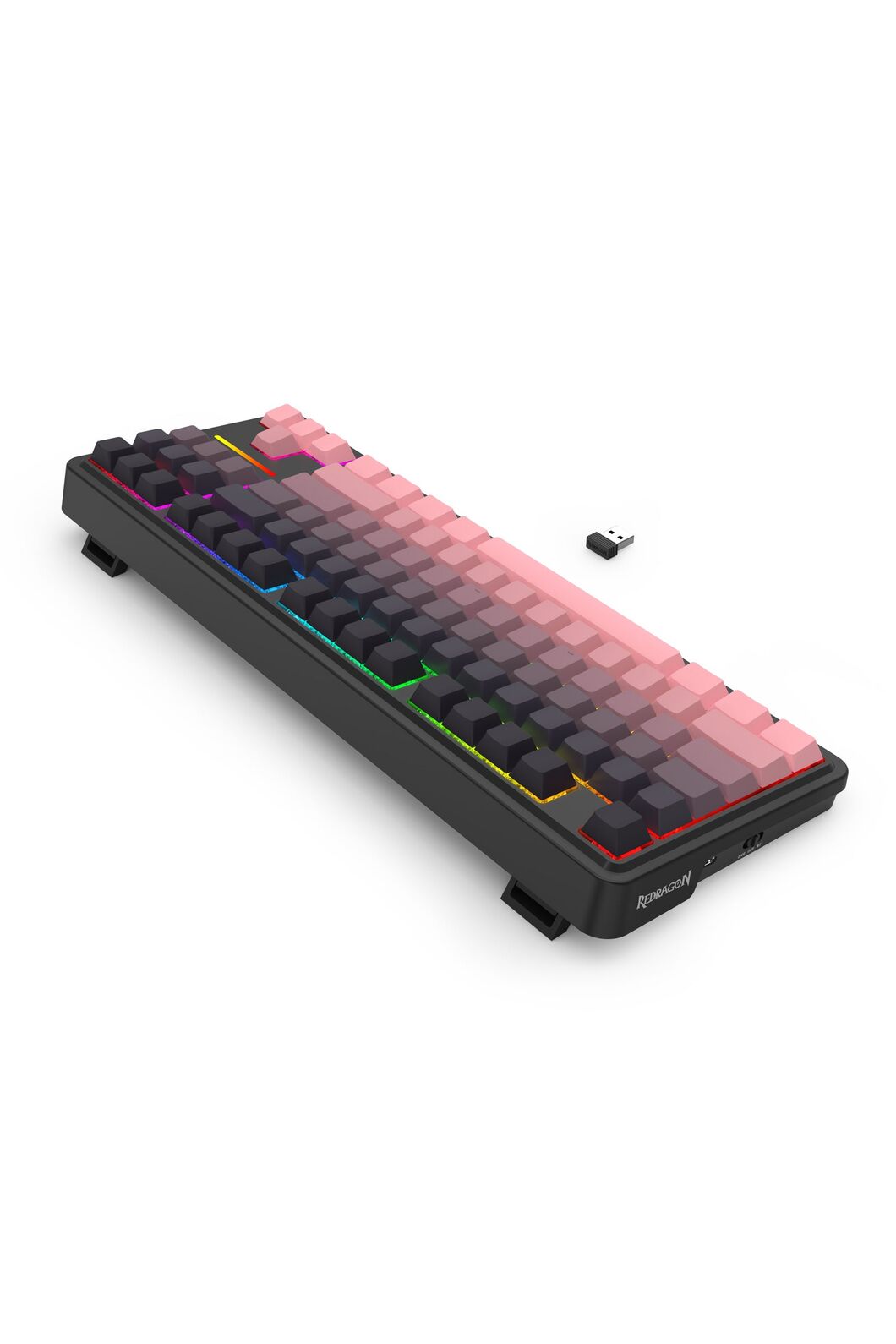 REDRAGON - K728SP-RGB-PRO Antonium Pro Keyboard - pink