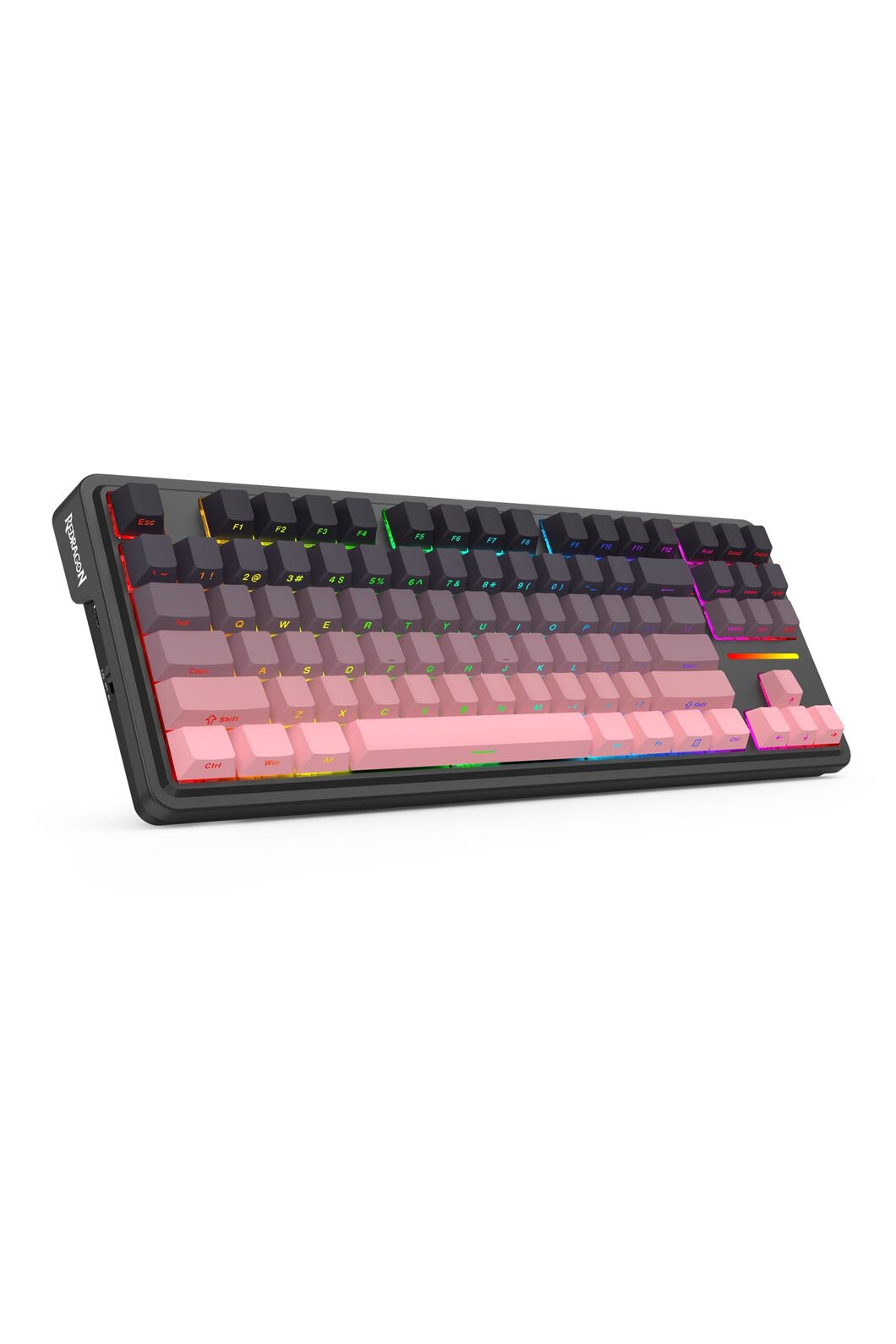 REDRAGON - K728SP-RGB-PRO Antonium Pro Keyboard - pink