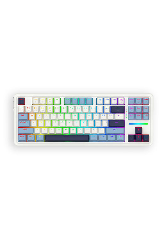 REDRAGON - K728WBB-RGB-PRO AntoniumPro Keyboard - white