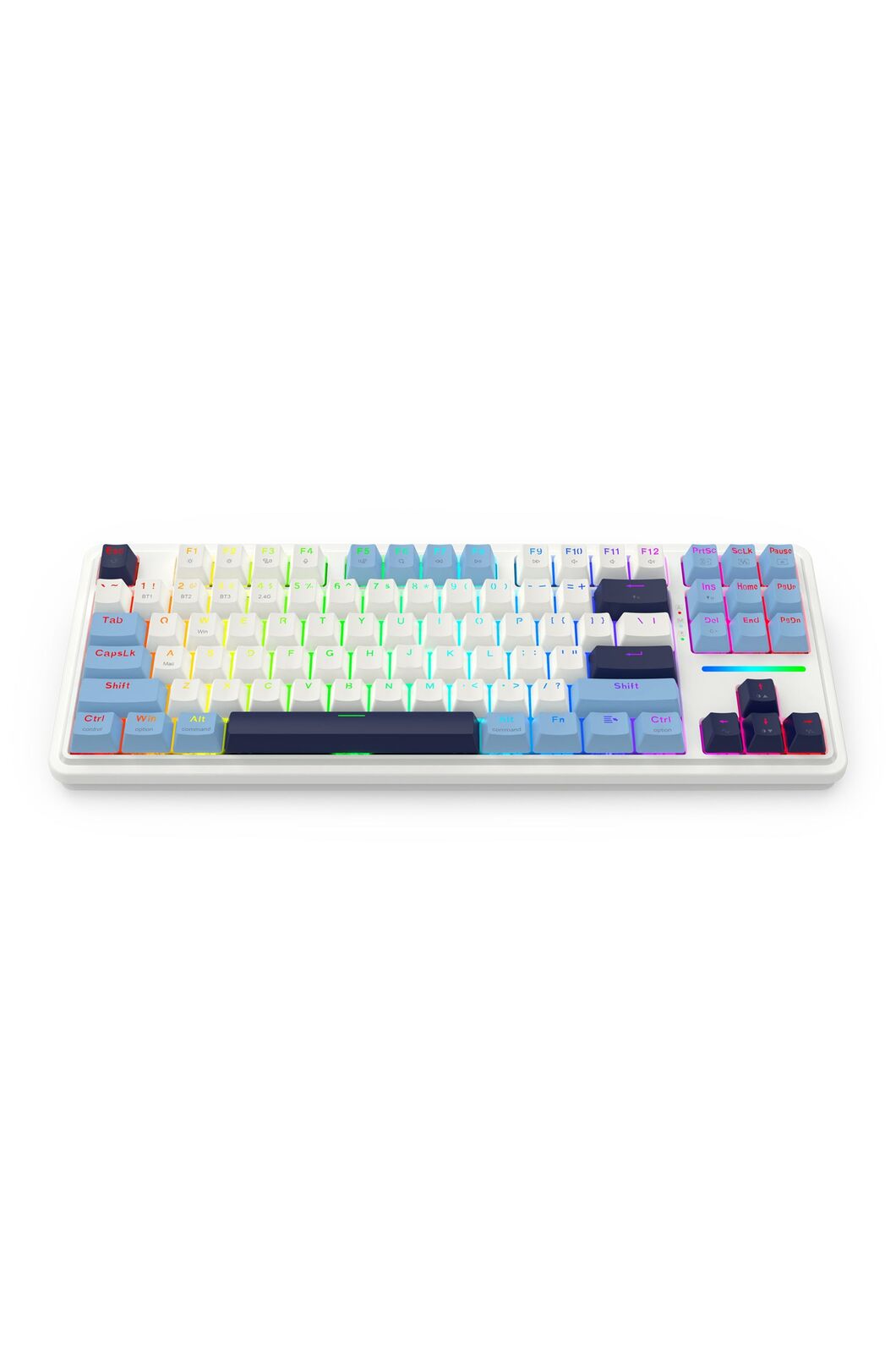 REDRAGON - K728WBB-RGB-PRO AntoniumPro Keyboard - white