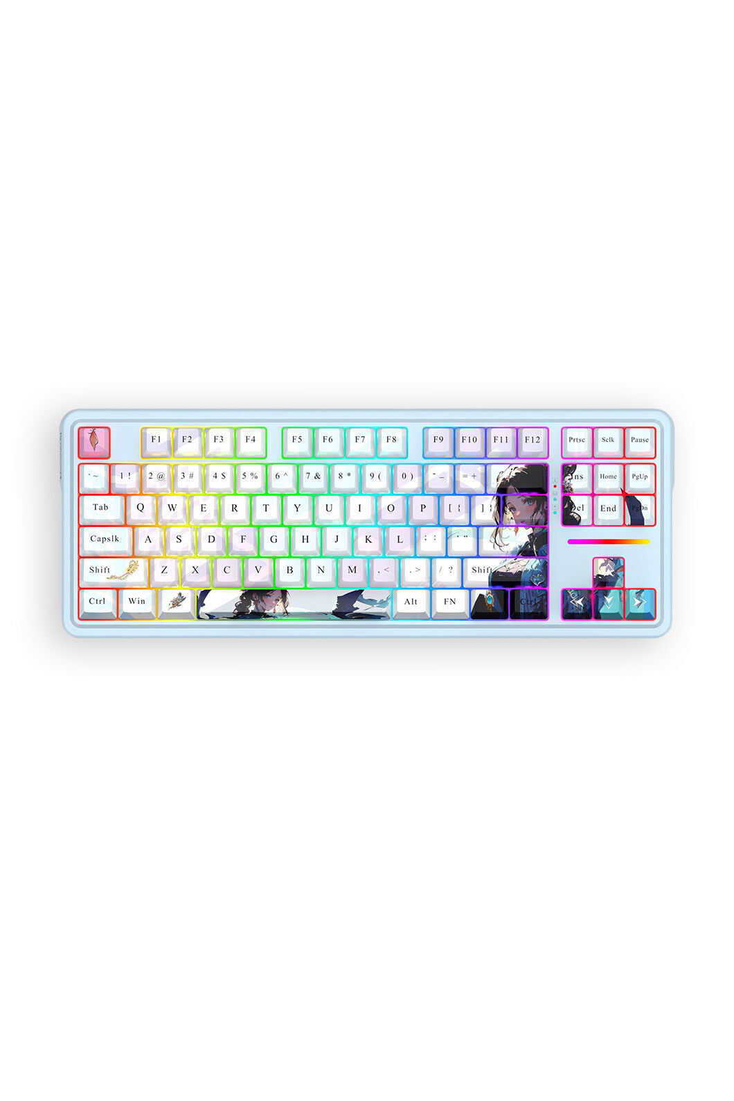 REDRAGON - K728AK-RGB-PRO Antonium Pro Keyboard - blue