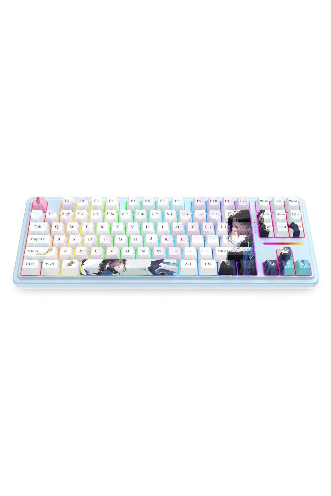 REDRAGON - K728AK-RGB-PRO Antonium Pro Keyboard - blue