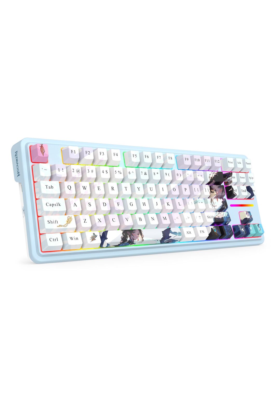 REDRAGON - K728AK-RGB-PRO Antonium Pro Keyboard - blue