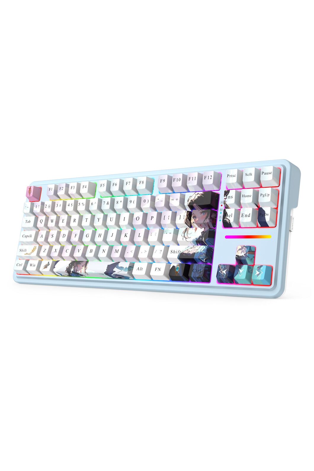 REDRAGON - K728AK-RGB-PRO Antonium Pro Keyboard - blue