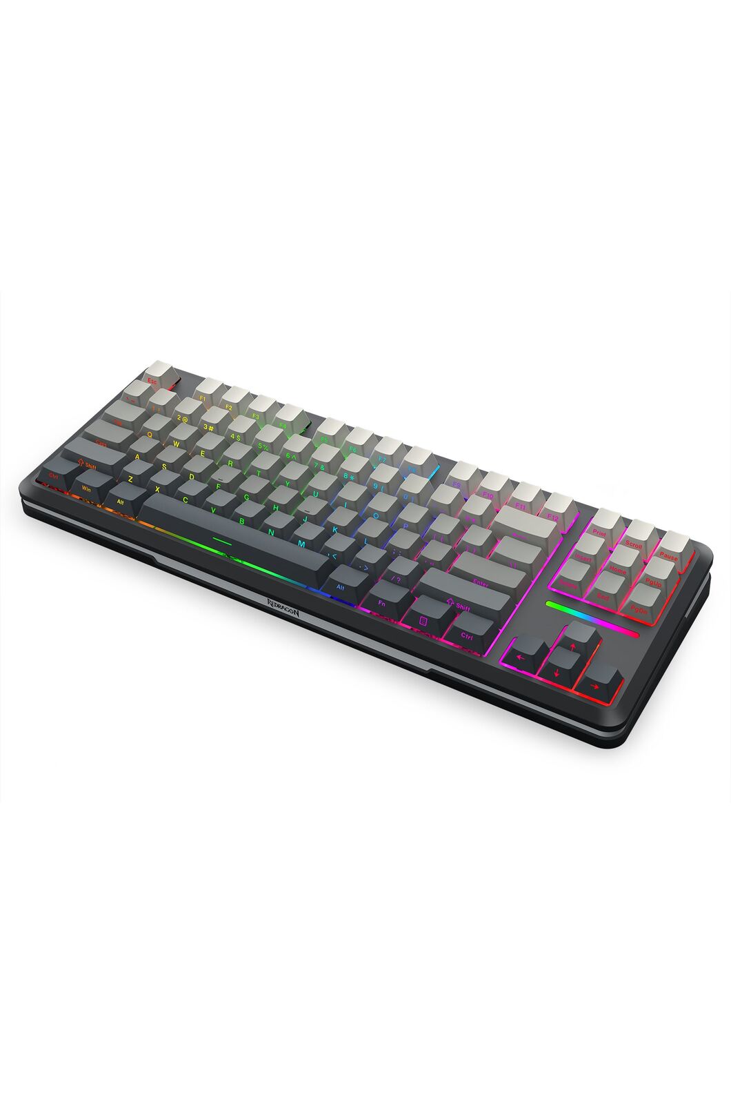 REDRAGON - K734SP-RGB-PRO WildslashTKL Keyboard - charcoal