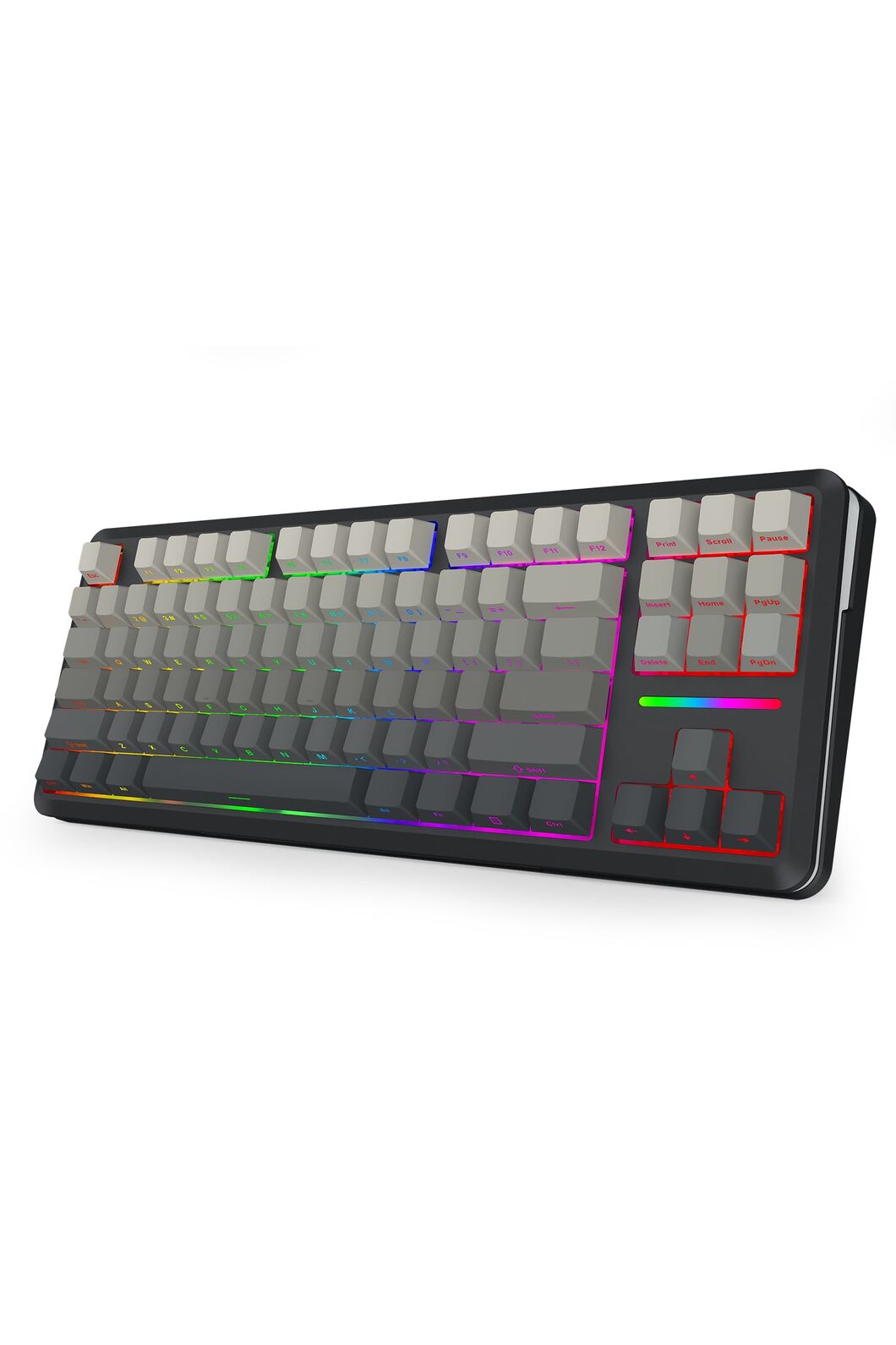 REDRAGON - K734SP-RGB-PRO WildslashTKL Keyboard - charcoal