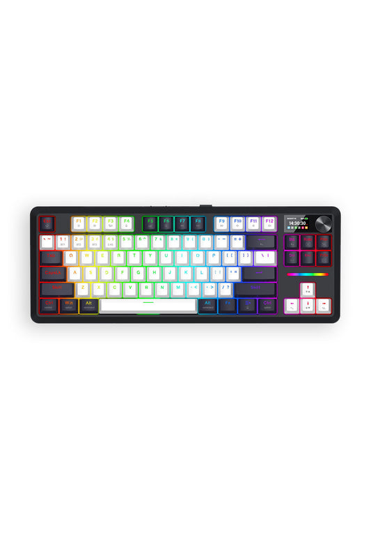 REDRAGON - K746WB-RGB-PRO Wildslash LCD Keyboard - black
