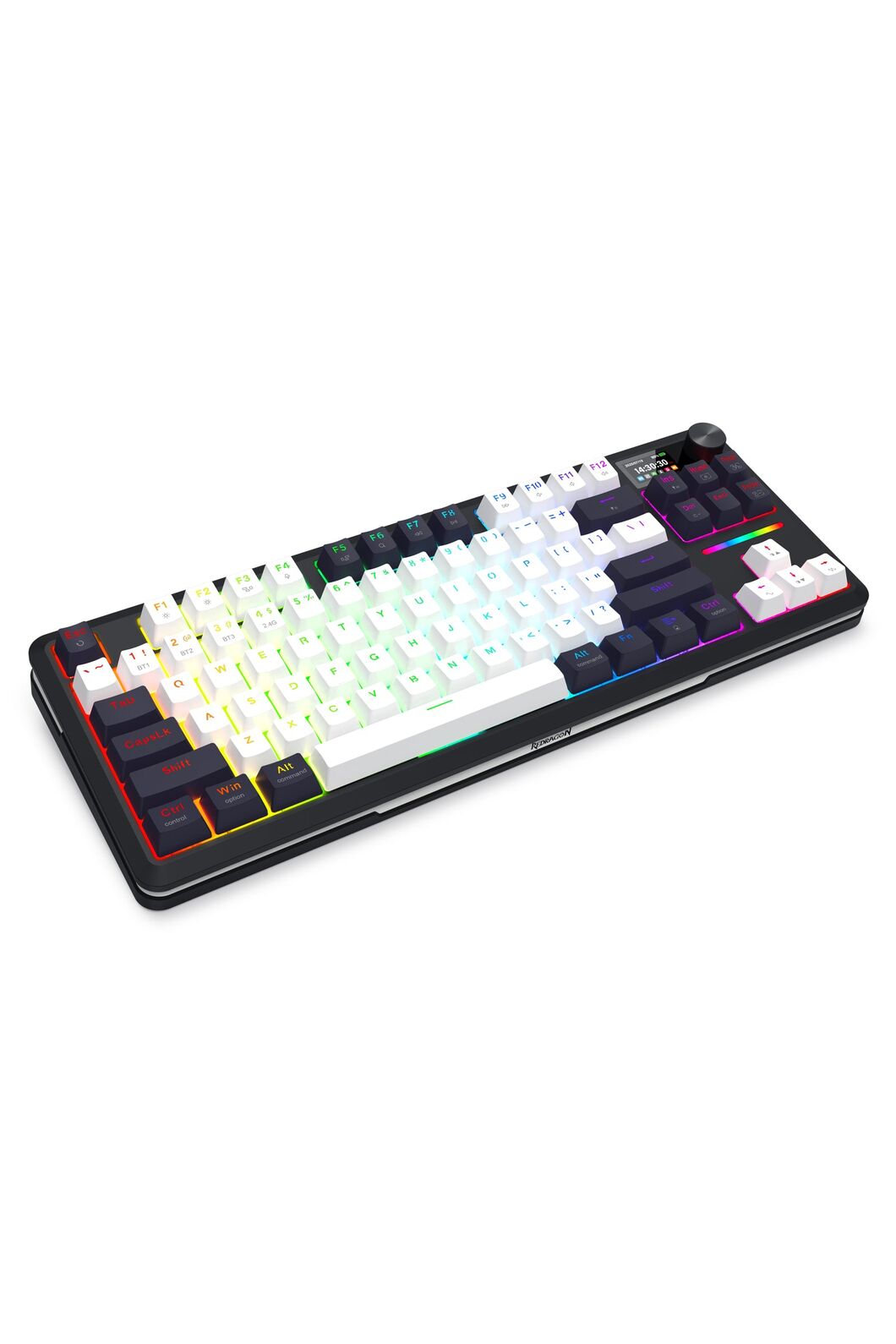REDRAGON - K746WB-RGB-PRO Wildslash LCD Keyboard - black