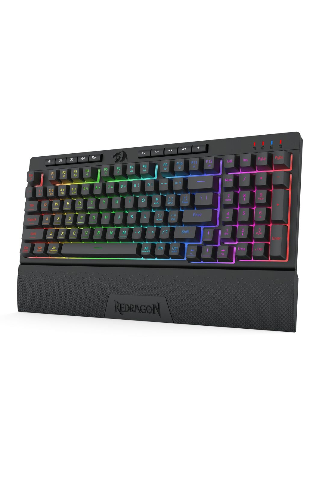 REDRAGON - K515RGB-PRO Shiva PRO 98K Keyboard - black