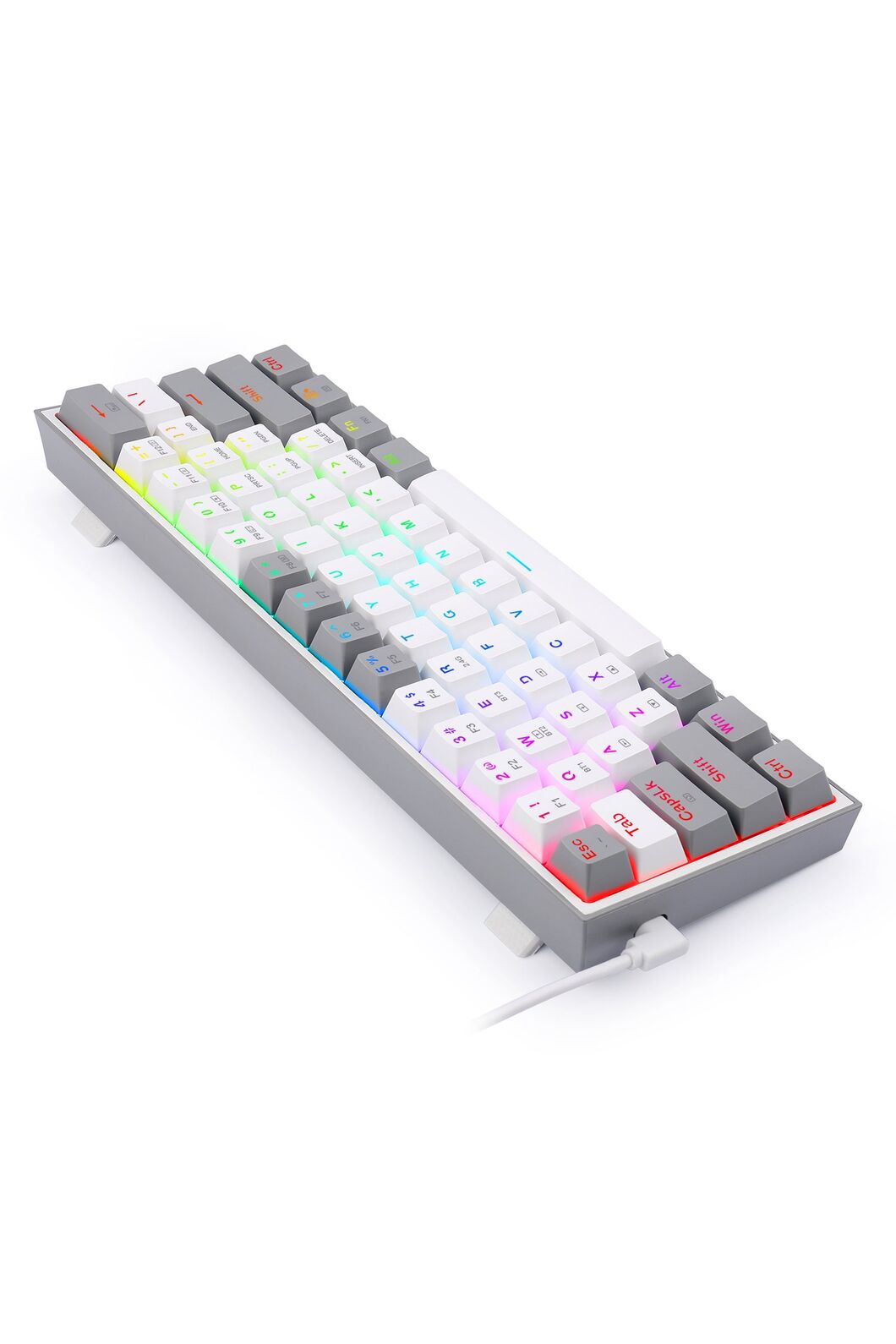 REDRAGON - K616-RGB Fizz RGB Pro 65% Keyboard - grey