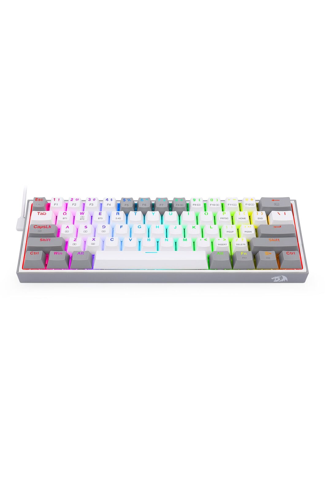 REDRAGON - K616-RGB Fizz RGB Pro 65% Keyboard - grey