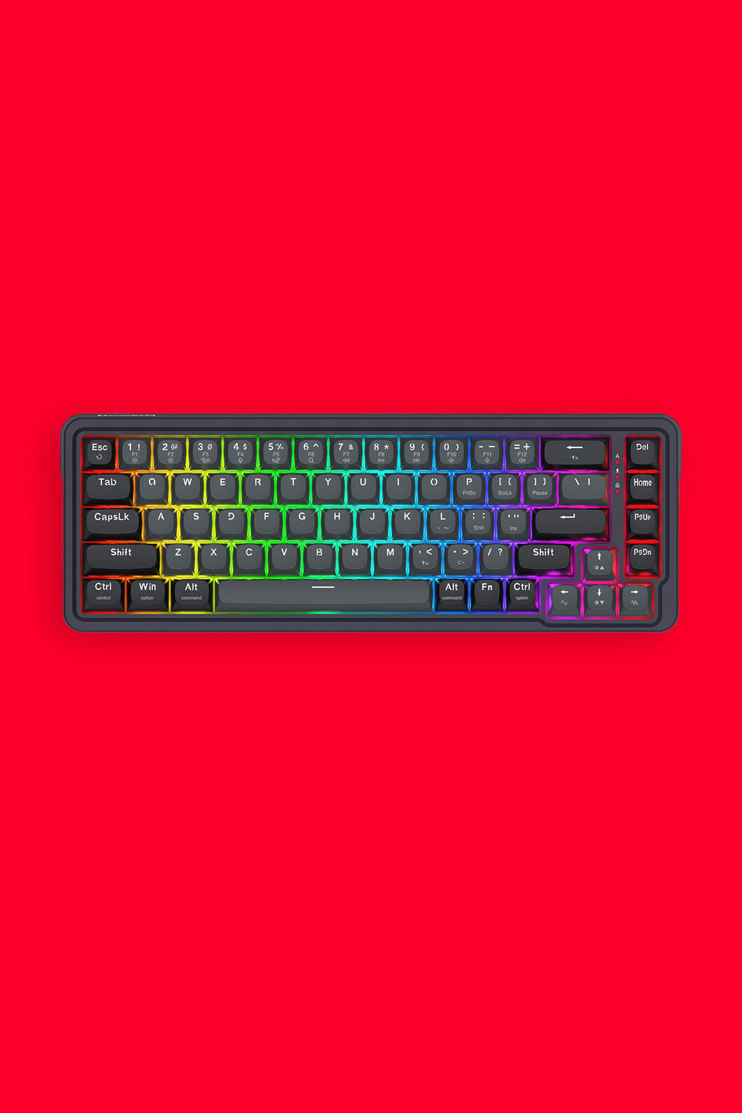 REDRAGON - K709GB-RGB-M 68% UltraMag Keyboard - black