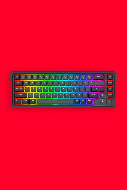 REDRAGON - K709GB-RGB-M 68% UltraMag Keyboard - black
