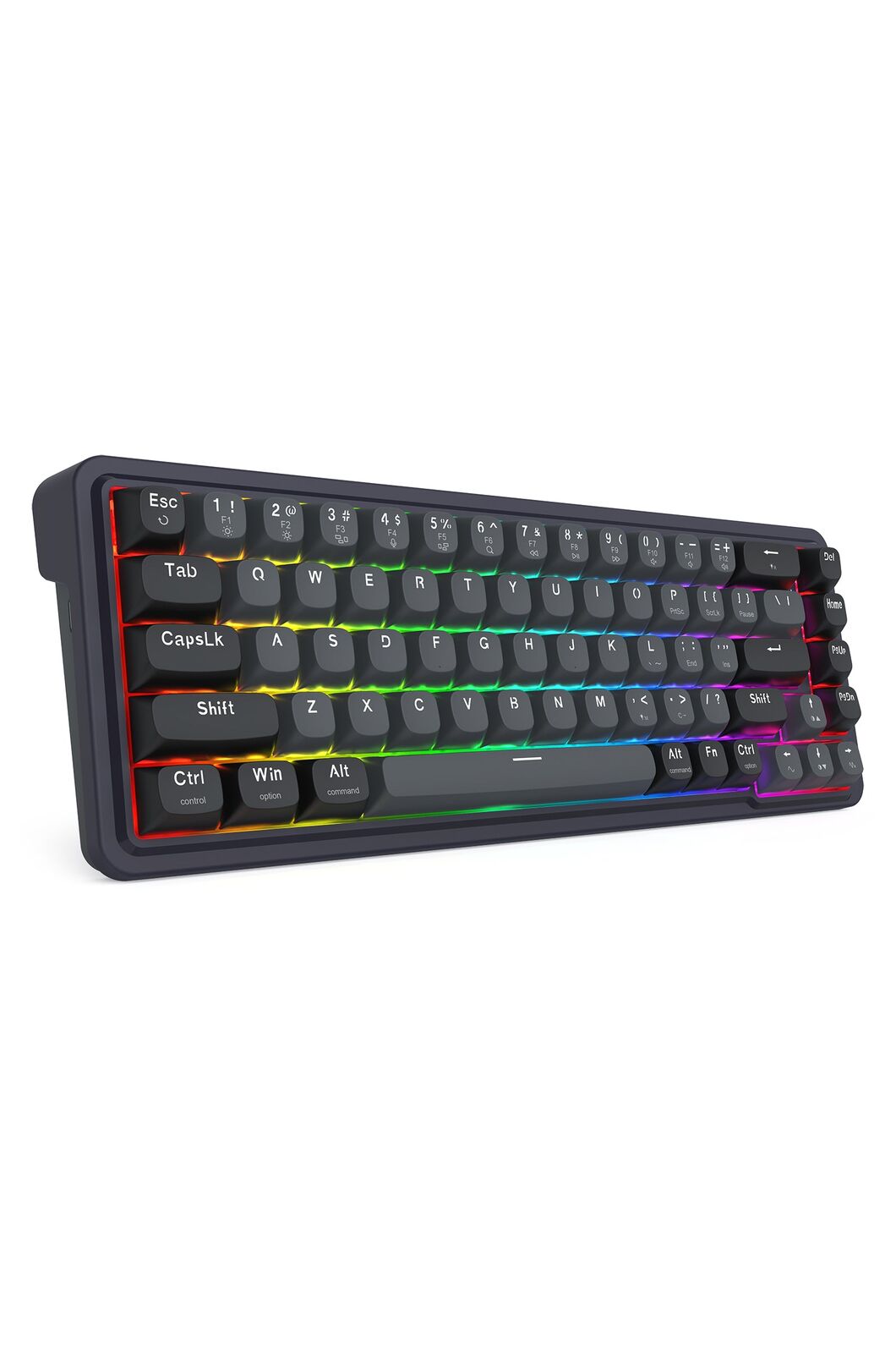 REDRAGON - K709GB-RGB-M 68% UltraMag Keyboard - black
