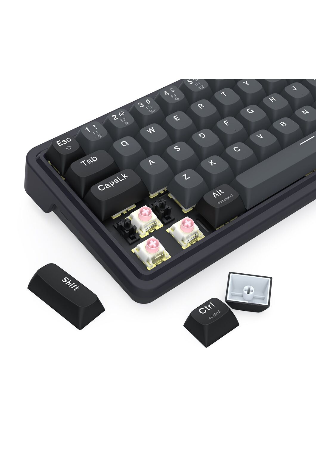 REDRAGON - K709GB-RGB-M 68% UltraMag Keyboard - black