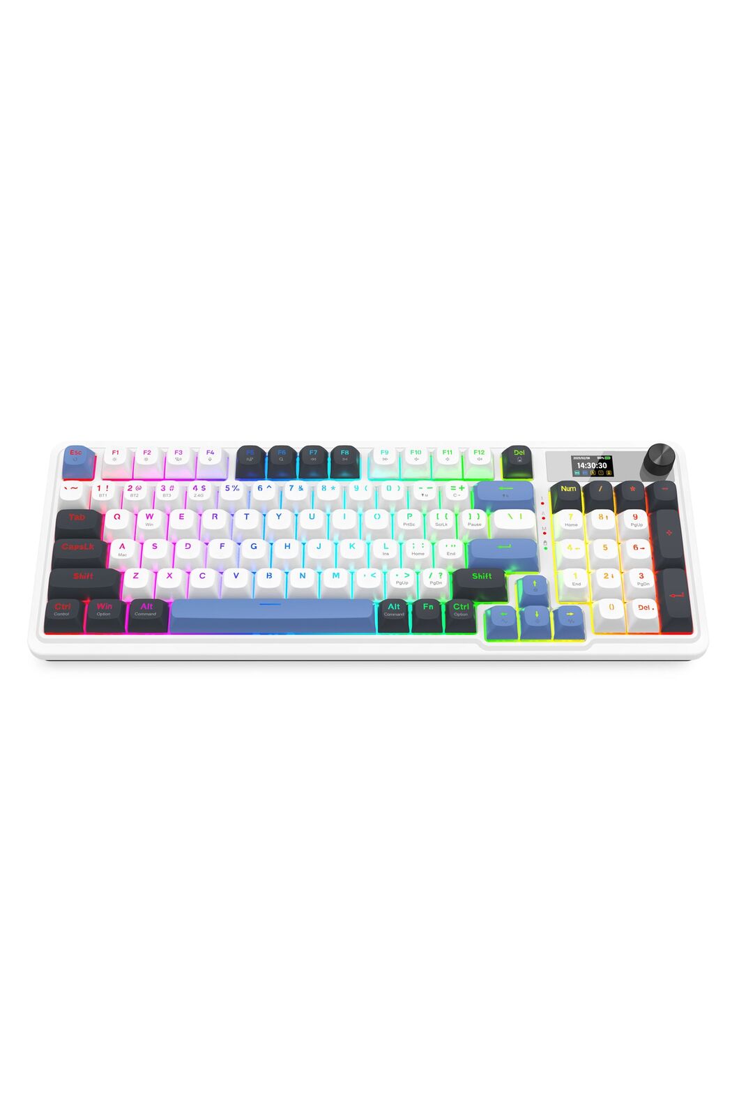 REDRAGON - K719WGB-RGB-PRO Artemis Pro Keyboard - white