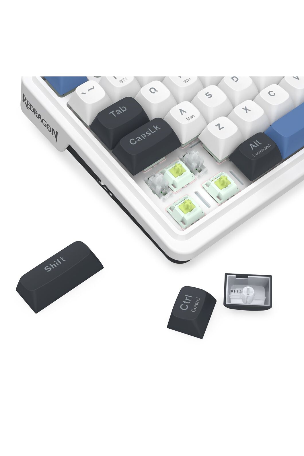 REDRAGON - K719WGB-RGB-PRO Artemis Pro Keyboard - white