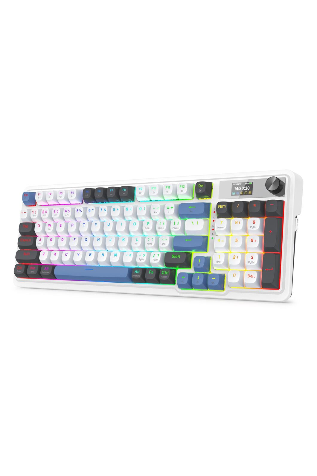 REDRAGON - K719WGB-RGB-PRO Artemis Pro Keyboard - white
