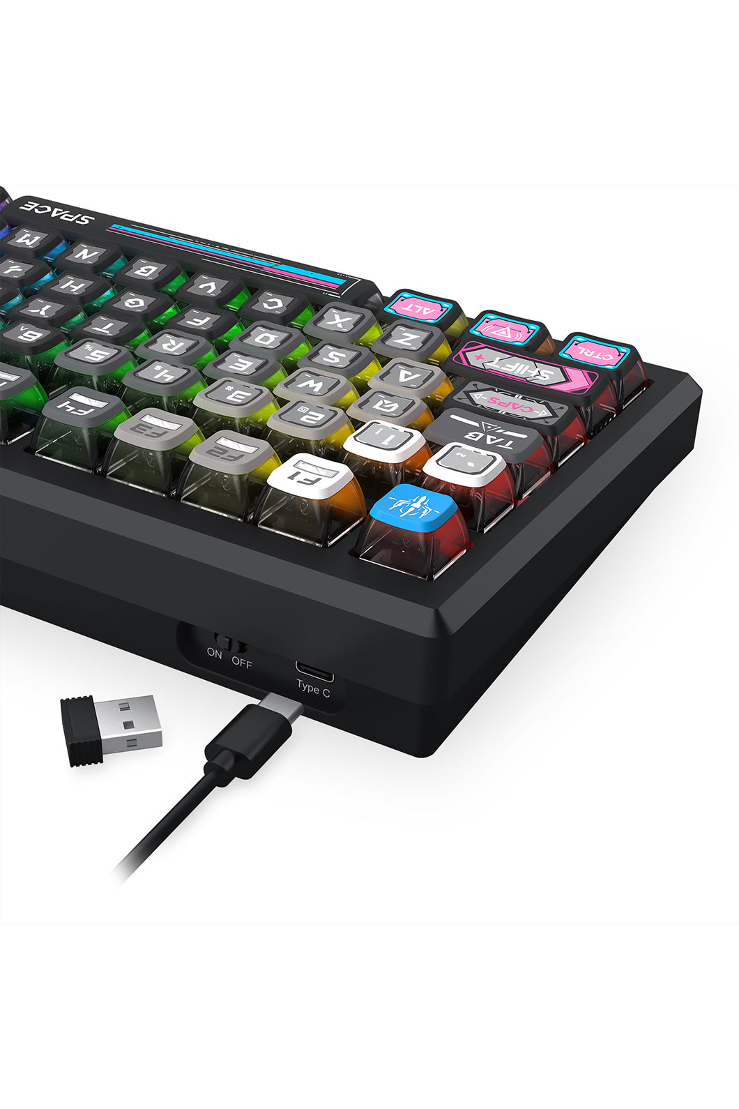 REDRAGON - K732MC-RGB-PRO Uranus Pro Keyboard - black