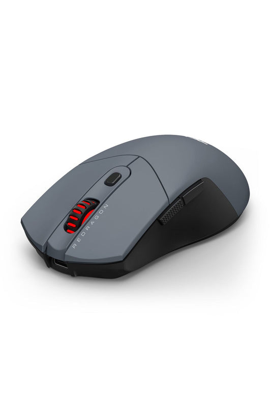 REDRAGON - Redragon M917GB-PRO ST4R Pro Charcoal Ultra-Light Tri-Mode 26000 DPI Gaming Mouse - charcoal