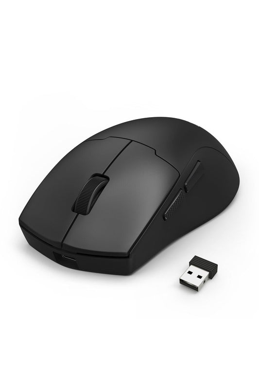 REDRAGON - Redragon M918-PRO K1ng Max Black Ultra-Light Tri-Mode 26000 DPI Esports Gaming Mouse - black