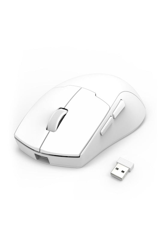 REDRAGON - Redragon M918-PRO K1ng Max White Ultra-Light Tri-Mode 26000 DPI Esports Gaming Mouse - white