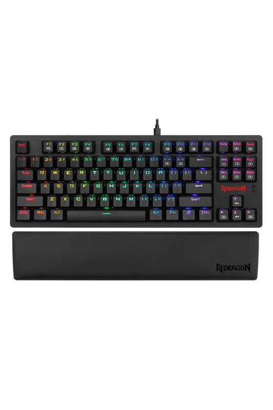 REDRAGON - Redragon P036 Meteor M Black Ergonomic Keyboard Wrist Rest Pad - black