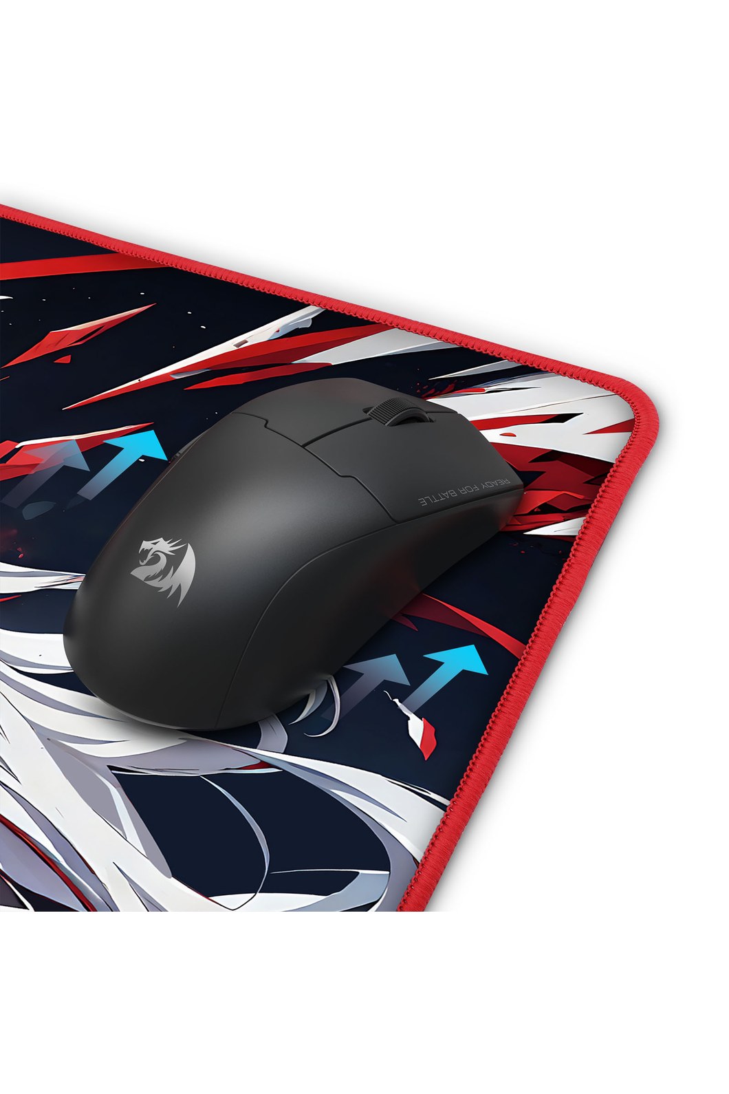 REDRAGON - Redragon P047 AK2 Black Compact Smooth Control Gaming Mouse Pad - black