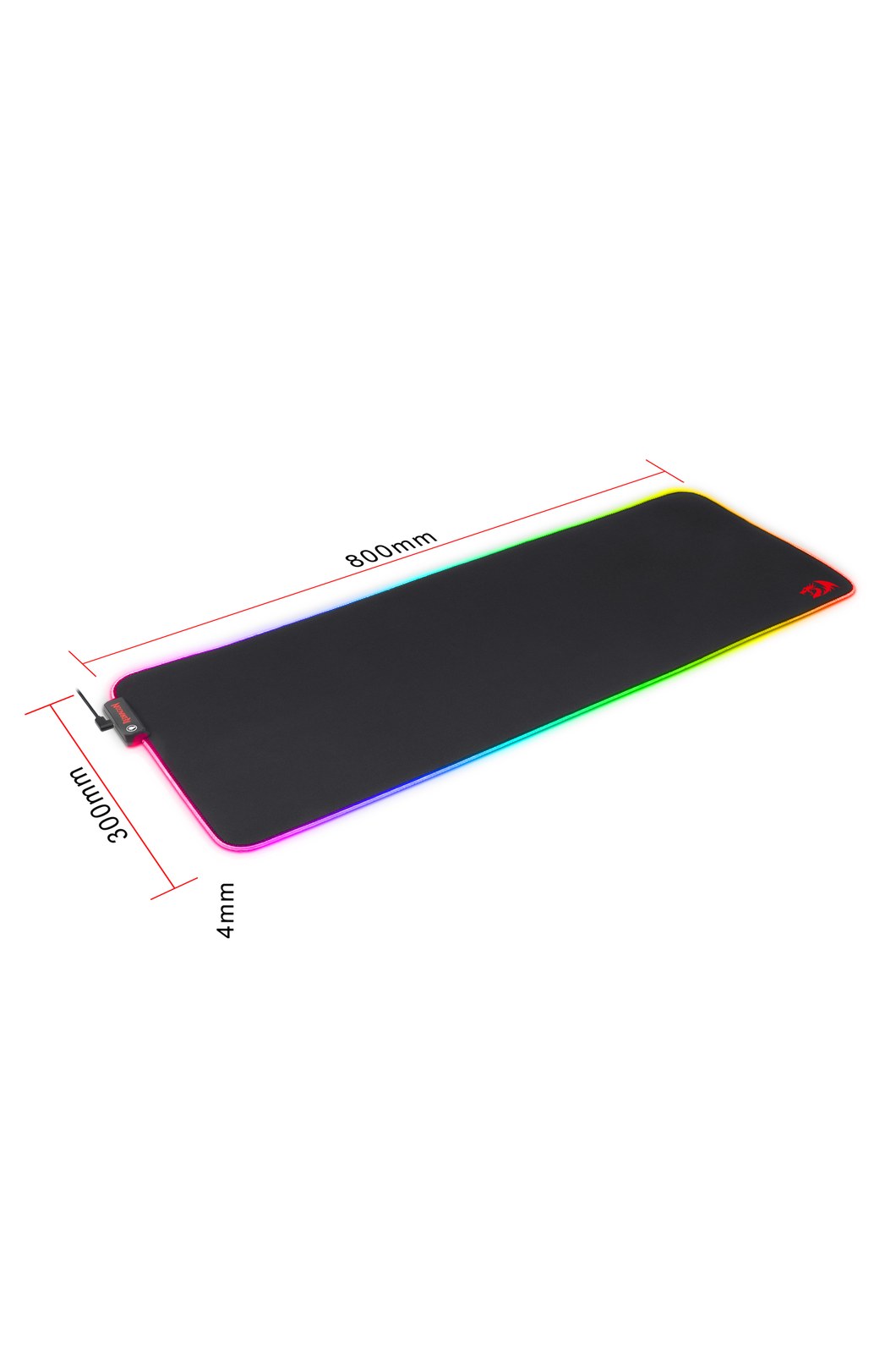 REDRAGON - P033 NeptuneX 800*300 Mousepad - black