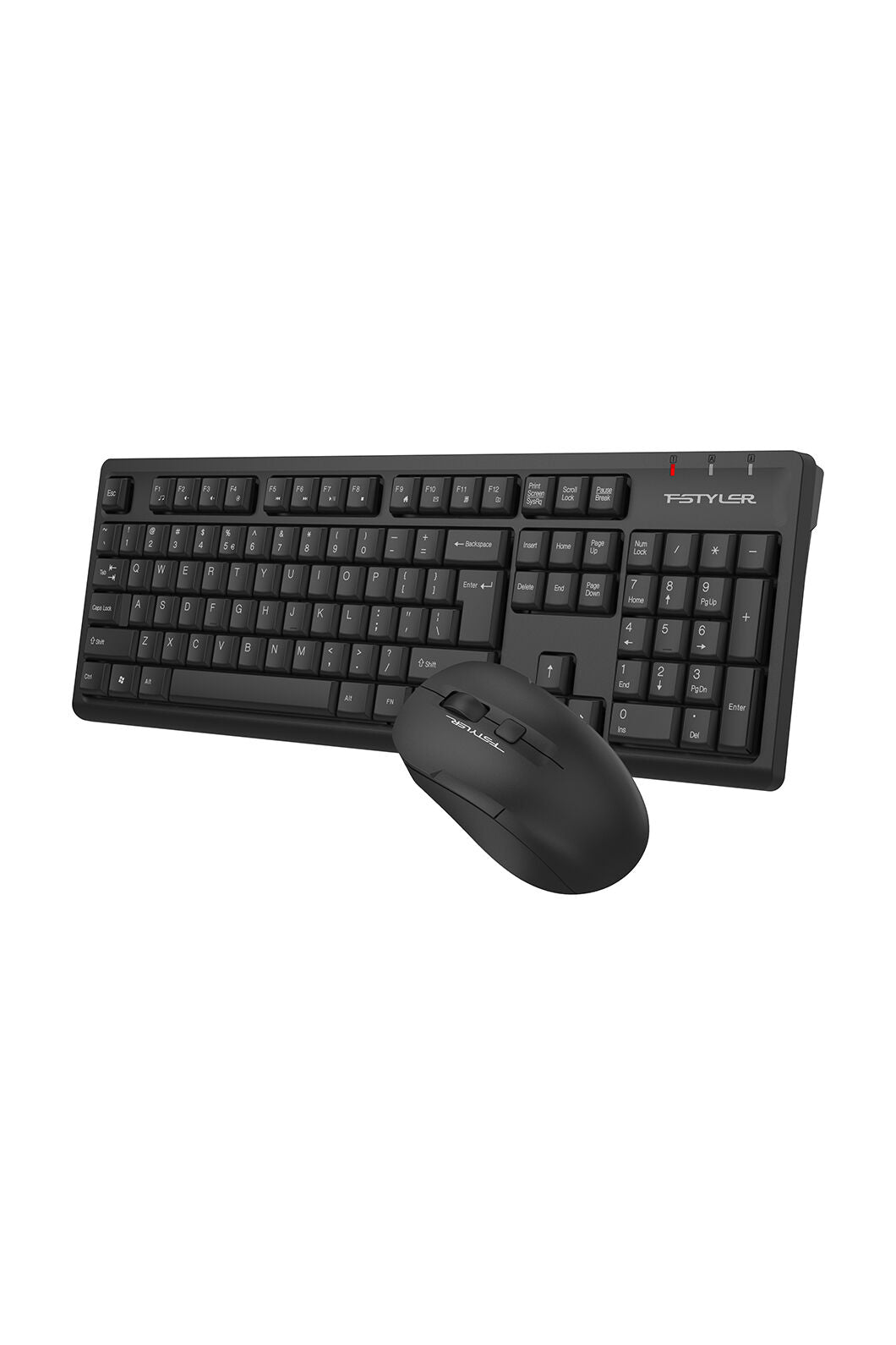 A4Tech - A4Tech FG1200S Black Silent Multimedia Wireless Keyboard & Mouse Combo - black
