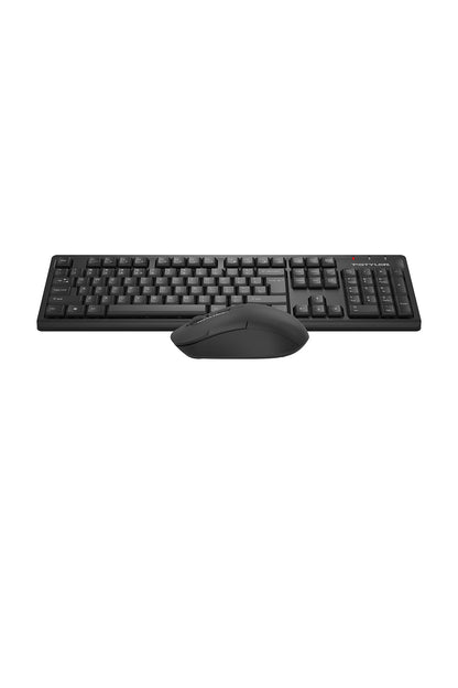 A4Tech - A4Tech FG1200S Black Silent Multimedia Wireless Keyboard & Mouse Combo - black