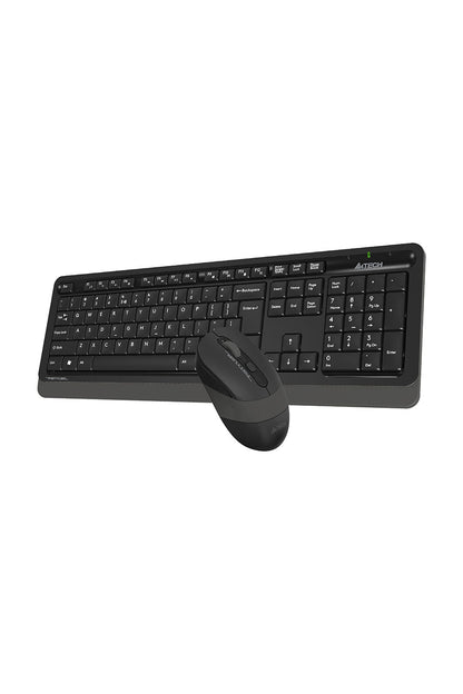 A4Tech - A4Tech FG1010S Grey Silent Wireless Keyboard & Mouse Combo - grey
