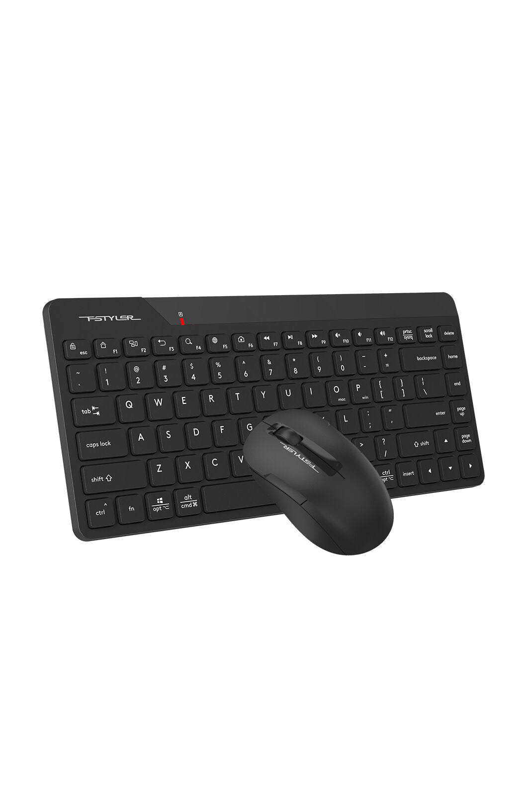 A4Tech - A4Tech FG2200 Air2 Black Compact Silent Wireless Keyboard & Mouse Combo - black