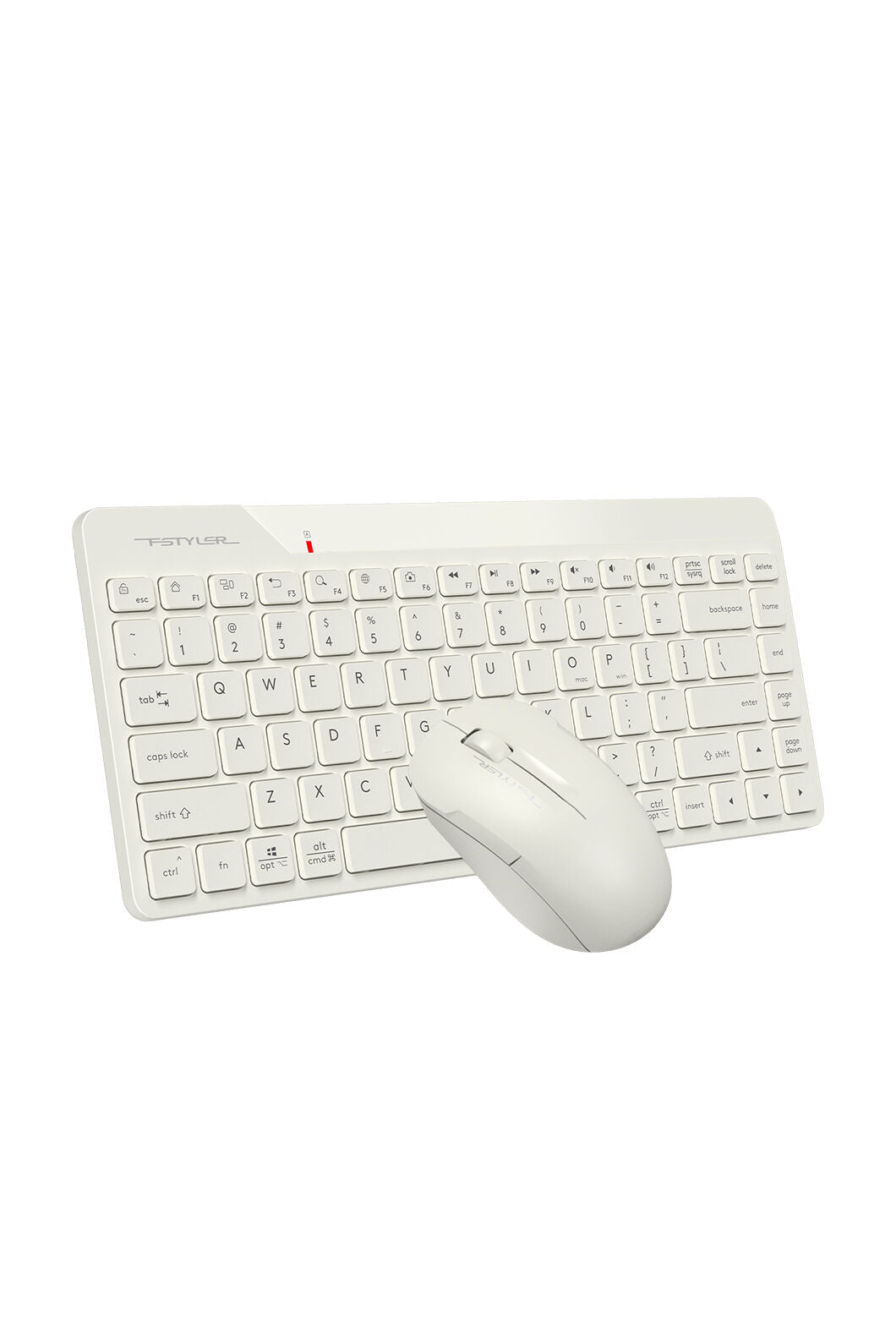 A4Tech - A4Tech FG2200 Air2 Beige Compact Silent Wireless Keyboard & Mouse Combo - beige